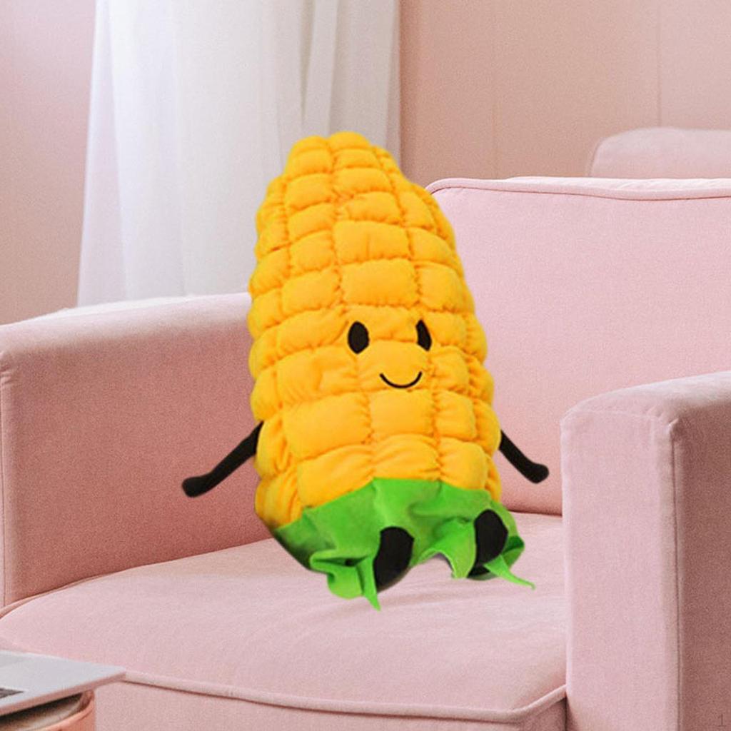 Corn Plush Toy Fruit Comfortable Sofa Ornaments Plushie Cuddly Pillow Hugging for