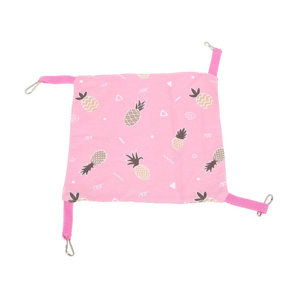 Sommer Hamster Hängematte Atmungsaktives Hängendes Hamsterbett für Hamster Kätzchen Chinchillas 20x20cm 7.9x7.9in