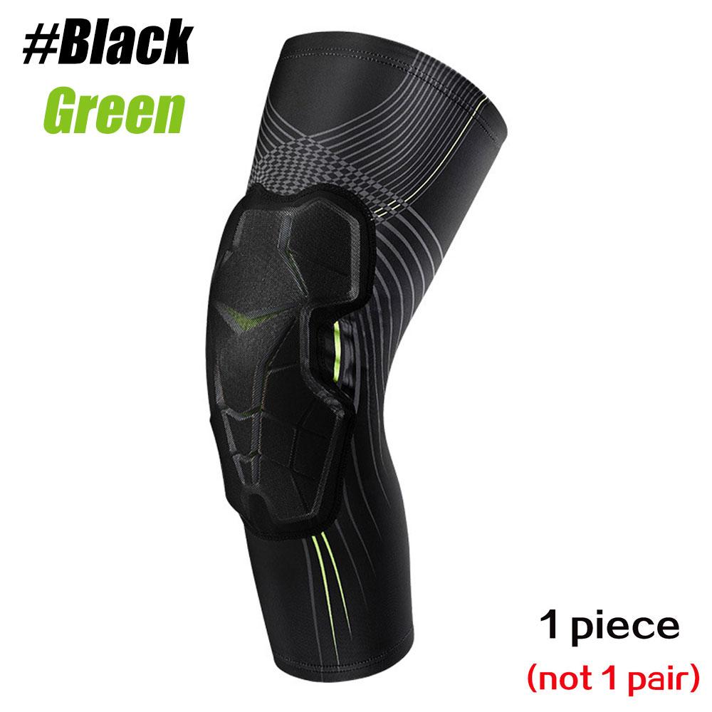 

Профессиональный сотовый ударопрочный наколенник, защитный спортивный инвентарь для тренажерного зала, наколенники для ног, дышащая повязка, баскетбольный наколенник XXL