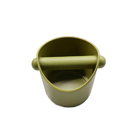 Espresso-Abklopfbox, rutschfeste Basis, Geruchskontrolle, Kaffee-Abklopfbox, großer Behälter mit Klopfstange für Zuhause