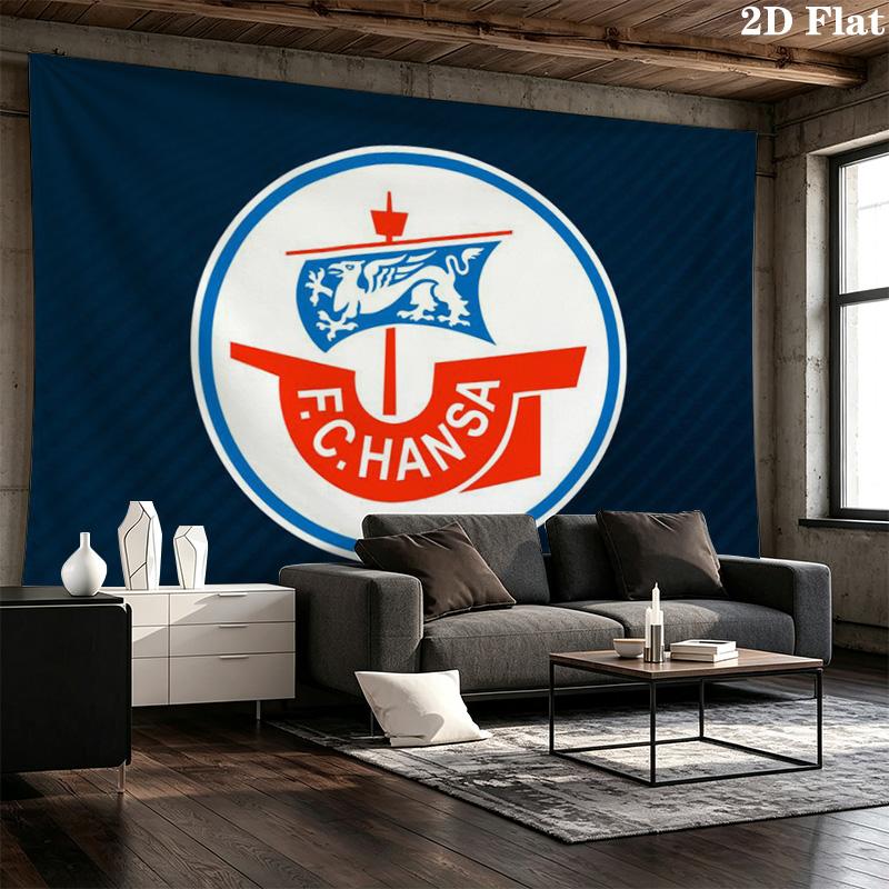 Hansa FC Pattern Home Decor Tapestry, Wall Hanging, Decorative RV Wall Cloth.MGT0918557
