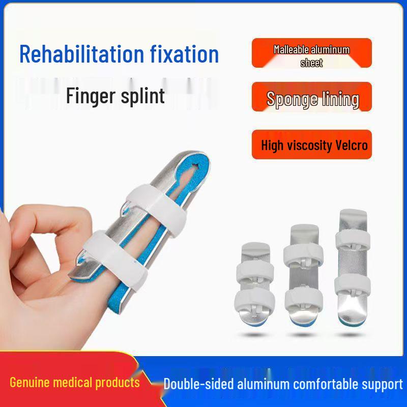 

Free Shipping Finger Splint: Fracture, Dislocation, and Soft Tissue Injury Protector for Rehabilitation. Aluminum Finger Splint M