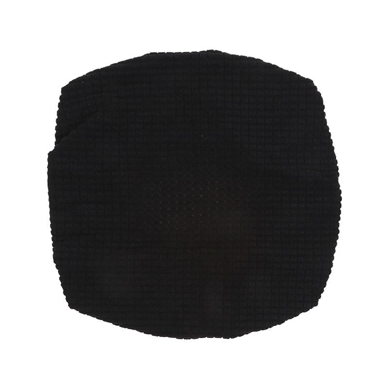 1 Square Stool Covers Home Elastic Bar Stool Slipcovers Counter Saddle Seat Covers Living Room Removable Dust Covers