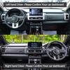 Dashboard Cover Protective Pad for Mitsubishi L200 Triton LC MV 2024 2025 2026 Car Dash Board Sunshade Anti-UV Carpet