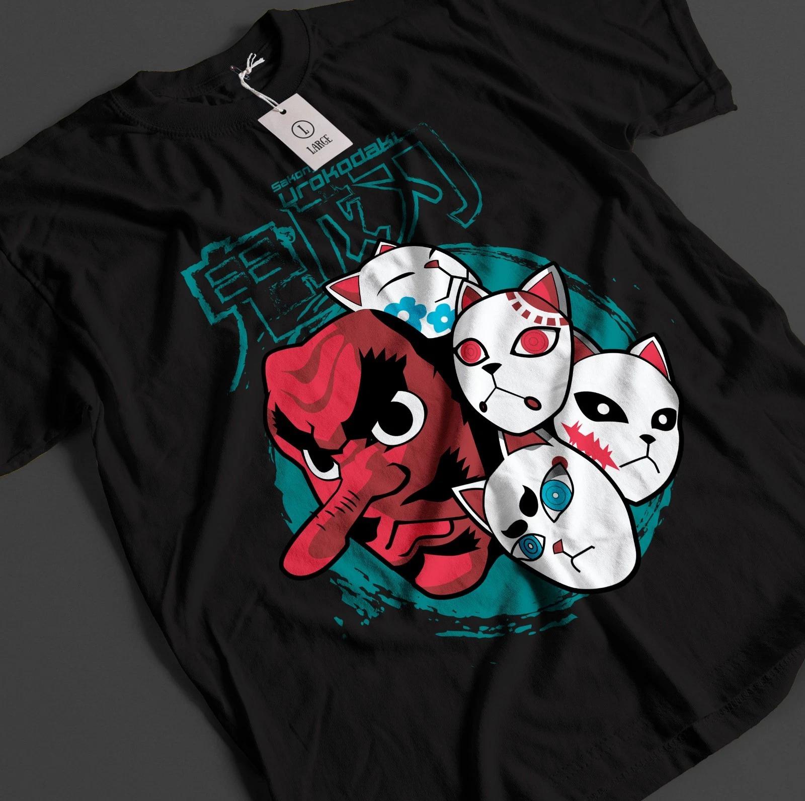 

Футболка Клинок, рассекающий демонов Томиока Гию Футболка Танджиро KNY Аниме Аказа Дома Музан Футболка L