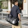 Reebok Fabric Travel Bag Unisex Midnight Black/Black RB250677M
