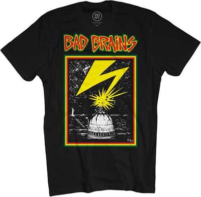 BAD BRAINS - Capitol - KOSZULKA S-M-L-XL-2XL Nowa Koszulka Oficjalna