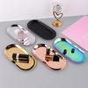 Gold Silver Stainless Steel Water Drop Shape Cosmetics Storage Table Jewelry Tray Multi-functional Home Dining Tray Containers