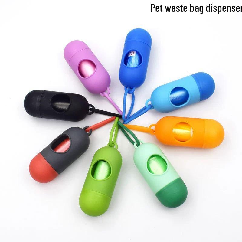 Pet Poop Scooper Set with Thickened Bags for Outdoor Travel