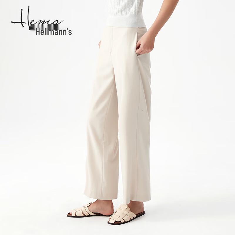Haier Mans Women's Straight-Leg Solid Color Trousers