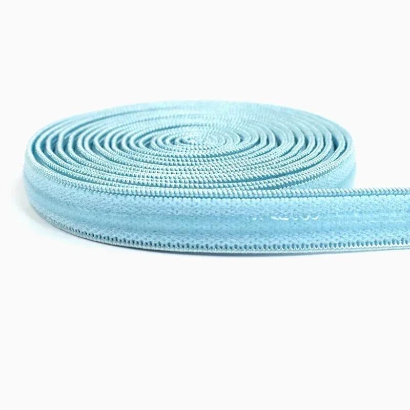Cinta Elástica Antideslizante de 2/5/10/20M, 10mm de Estiramiento, Bandas de Goma de Silicona Elástica para Tirantes de Sujetador, Ropa Interior, Cinturones, Cintas, Accesorio de Recorte para Costura