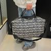 European and American Style Fashion Fitness Bag Casual Printing Design Portable Travel Bag New Texture Trend Luggage Bag