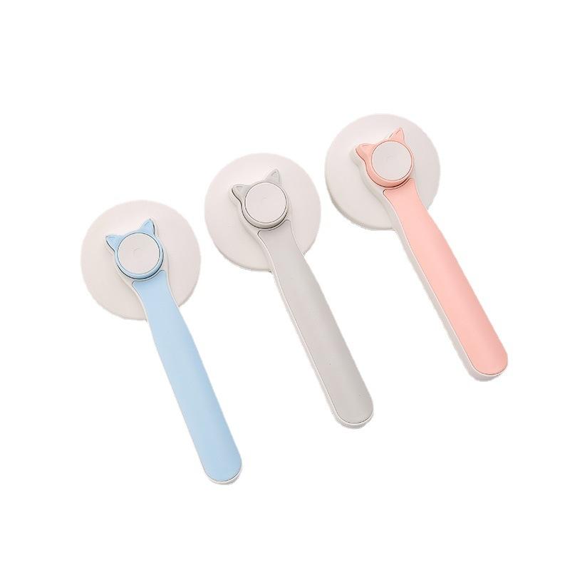 New Pet Hair Comb Self Cleaning Slicker Brush For Cats Dogs Pet Grooming Brush For Cats Cat Fur Brush Hair Removal Grooming Tools Cat Supplies
