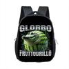 Kids Baby Cartoon School Bags 16inch Funny Italian Brainrot Small Backpack for 5-10 Years Old Tralalero Tralala Children Bookbag