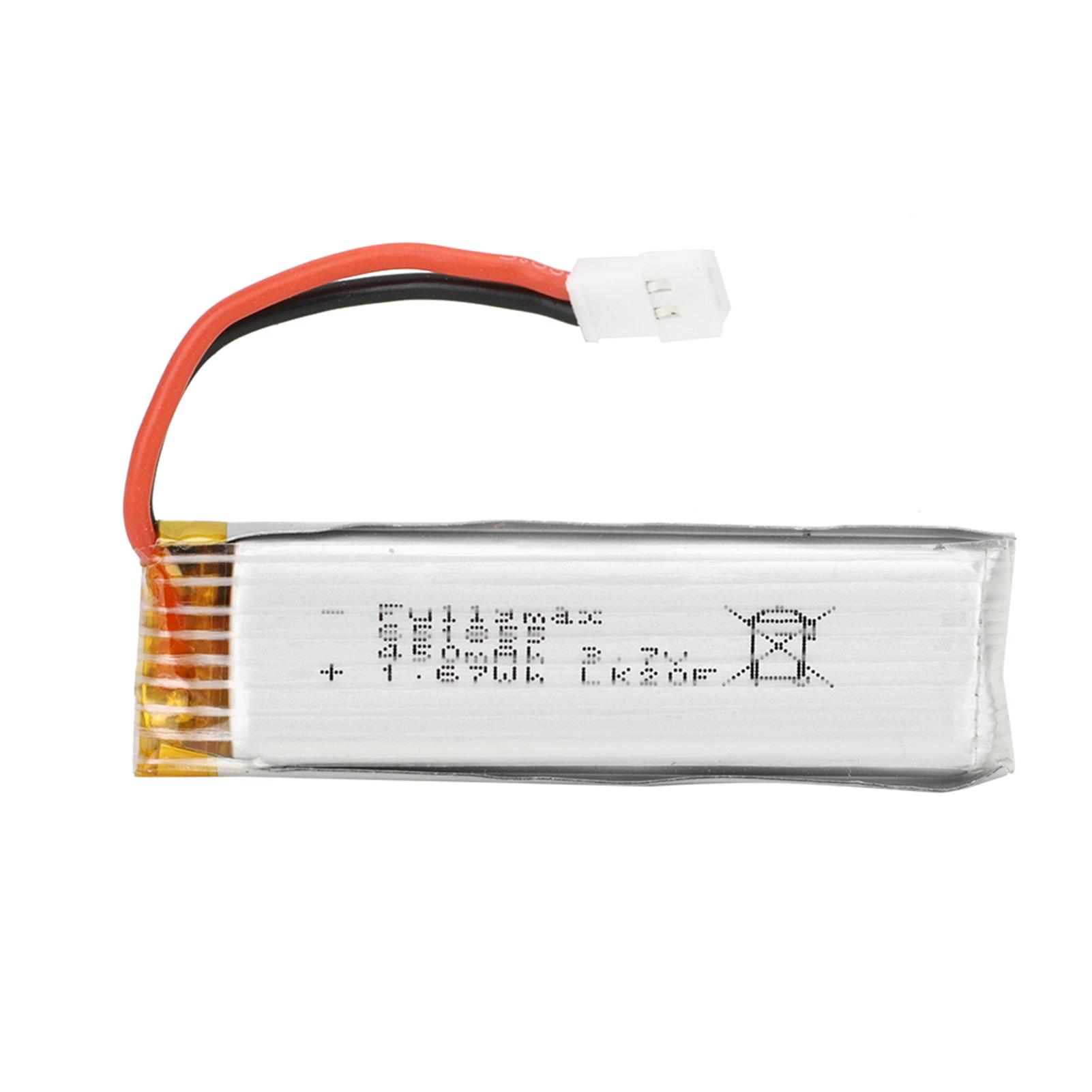 

2PCS RC Replace Battery 3.7V 450MAH для WLtoys XK K110 V977 RC 3D 6CH Helicopter