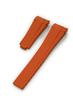 CASSIS Type RLX Rubber 001 Rubber Band for Fully Replacement Tool U6000001086020 Rolex, Waterproof, 20mm, Orange, Included,