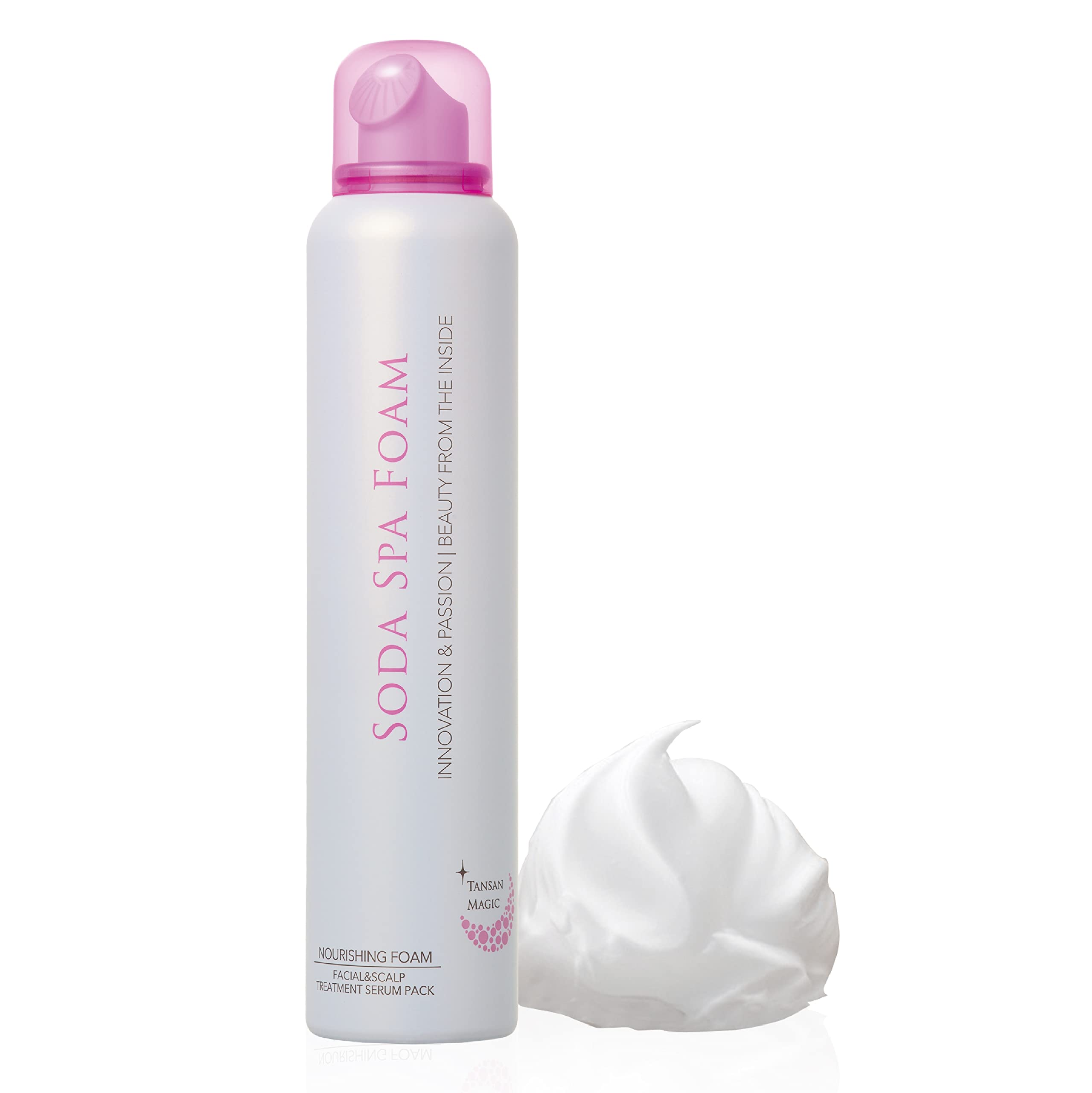 Soda Spa Foam Carbonated Face Pack - Foaming Mask, Cleansing, Skincare, Pore Care, Lifting, Full Body Pack, Scalp Pack, Facial Pack, Carbonated Facial