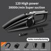 Automotive Multi-function 120W High Power Dry and Wet Dual-use Vacuum Cleaner Portable Mini Wired Car Vacuum Cleaner