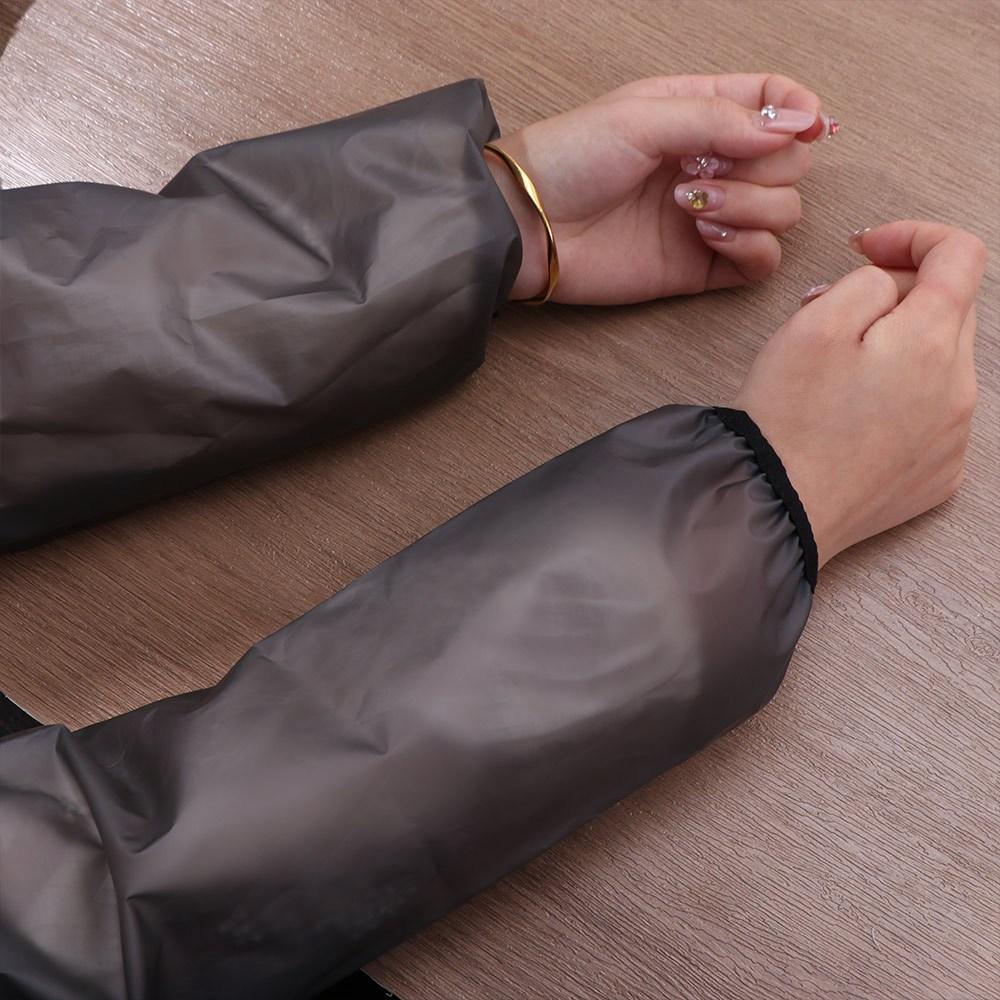 Waterproof Design Waterproof Oversleeves TPU Oilproof Oversleeves Forearm Protector Housework