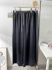 2026 Spring/Summer Women's Ultra Hot Wide Leg Cupro Pants - Korean Style Straight Leg, Floor Length, Slimming Fit.
