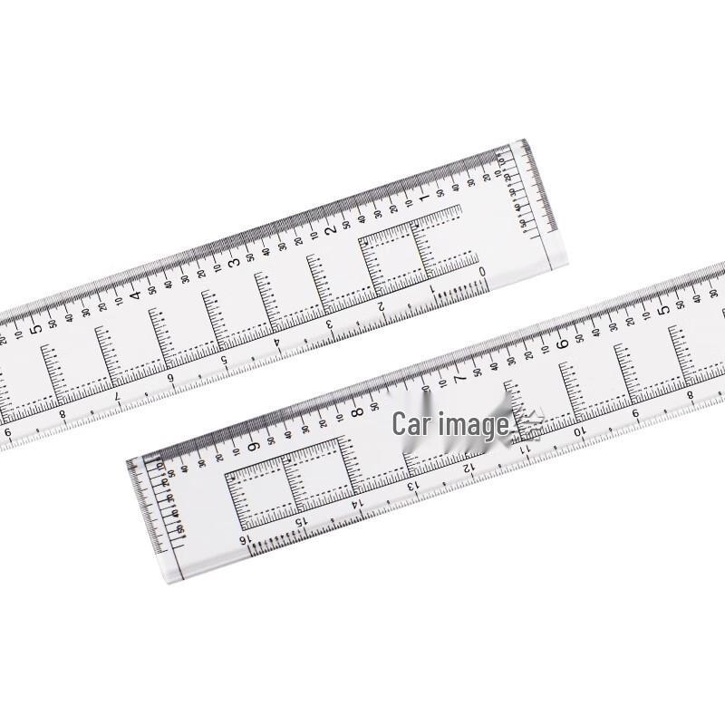 Xingjun Tuhui 1:50,000 Geographic Coordinate Map Ruler