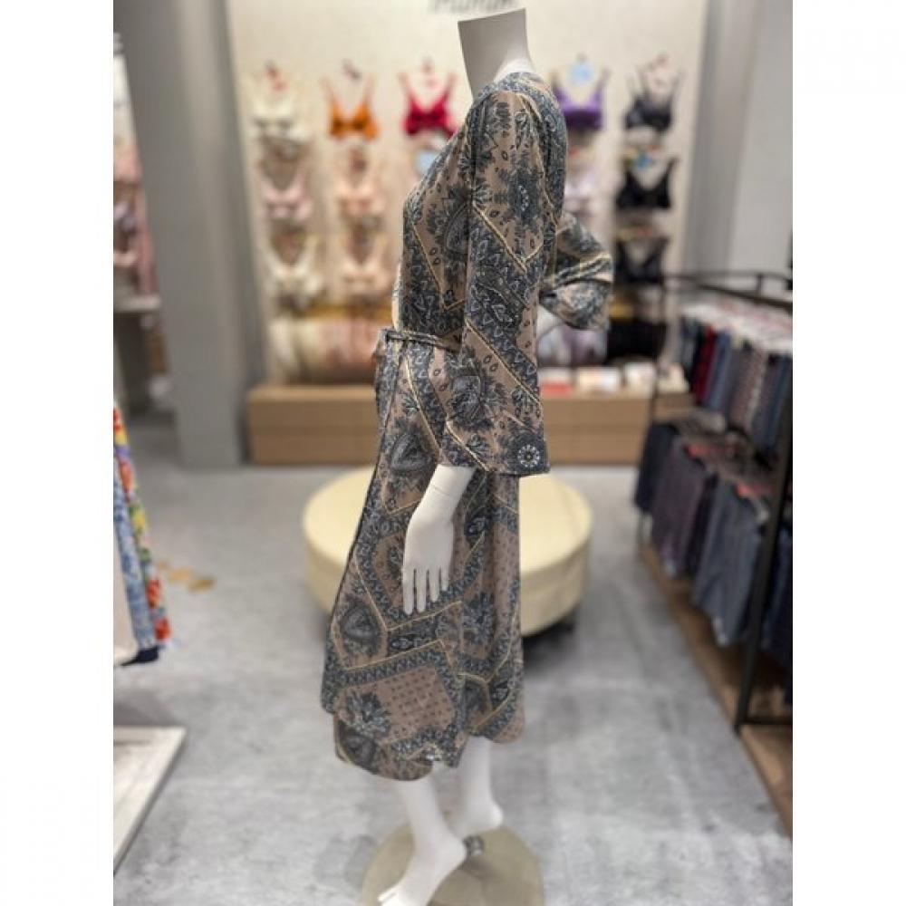 Triumph Oriental Polygymo Robe Dress Beige Tewlo731be