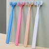 Pet Toothbrush Dog Toothbrush Dog Teeth Cleaning Double Brush for Dogs Oral Care Double Head Dogs Toothbrushes Pet Supplies
