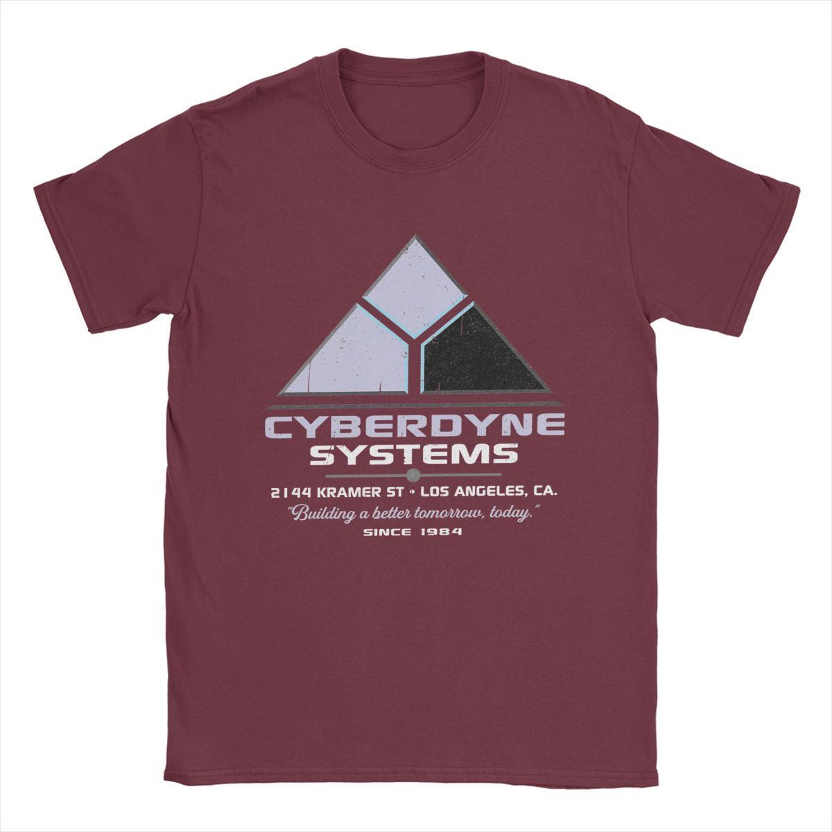 

Винтажная футболка для мужчин с круглым вырезом из чистого хлопка, футболки с коротким рукавом, графическая одежда XXXXXL бордовый