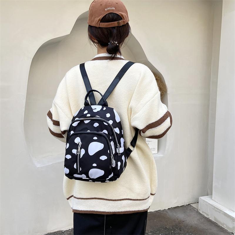 Schoolbag Internet celebrity women's backpack 1011 new models, popular small fresh backpack casual Korean version ins Japanese and Korean small 