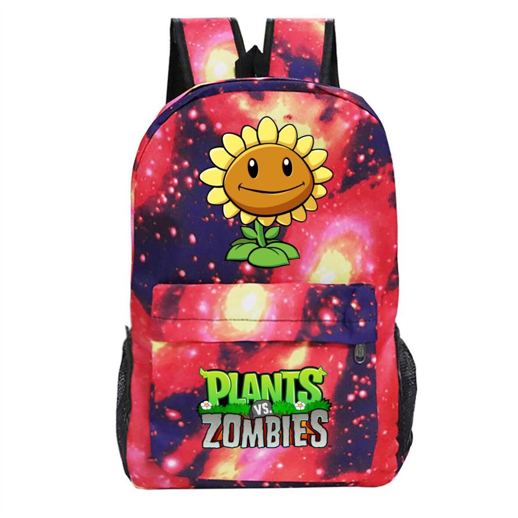 Game Merchandise Plants Vs. Zombies School Bag Casual Simple Backpack