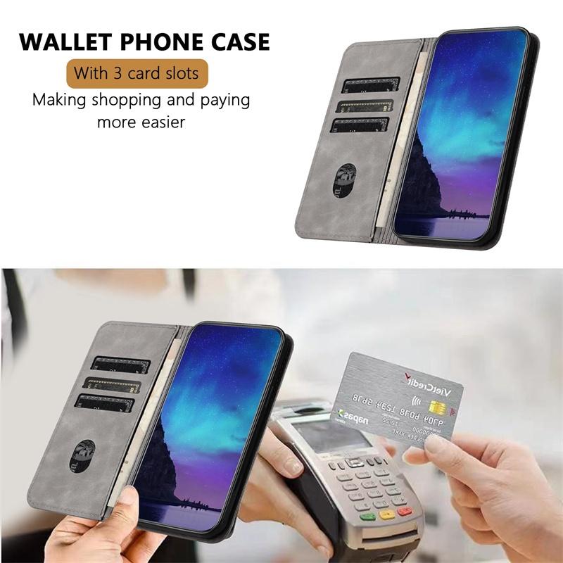 Leather Case For Redmi Note 12S 12T 12R 12 Speed Explorer Turbo 13 Pro Plus 4G 5G Card Slot Flip Wallet Cover Casing