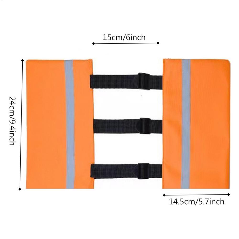 

Camping Drain Weight Bag with Reflective Strip 600D Oxford Cloth Septic Hose Weight Bag Waterproof for RV Sewer Hose Fastening оранжевый