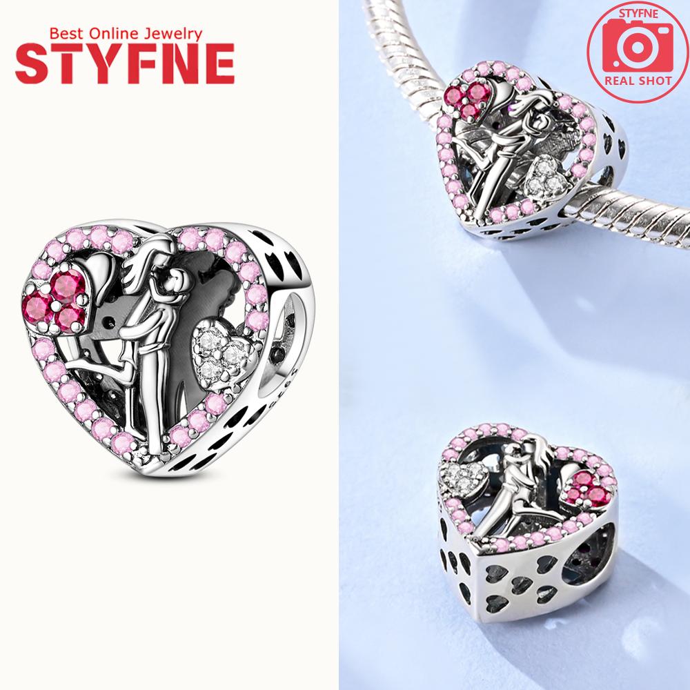 Elegant Copper Bracelet Diy Accessories Jewelry Gifts Charms Beads Original Infinity Love Dangle Like Snake Entangle Beads