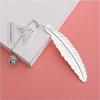 Vintage Metal Feather Bookmark Birthday Gift Teacher Lady Butterfly Bookmark Mother's Day Christmas