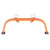 Ladder Roof Hook Aluminum Alloy Rust Resistant Stable Ladder Stabilizer for Height Work Orange