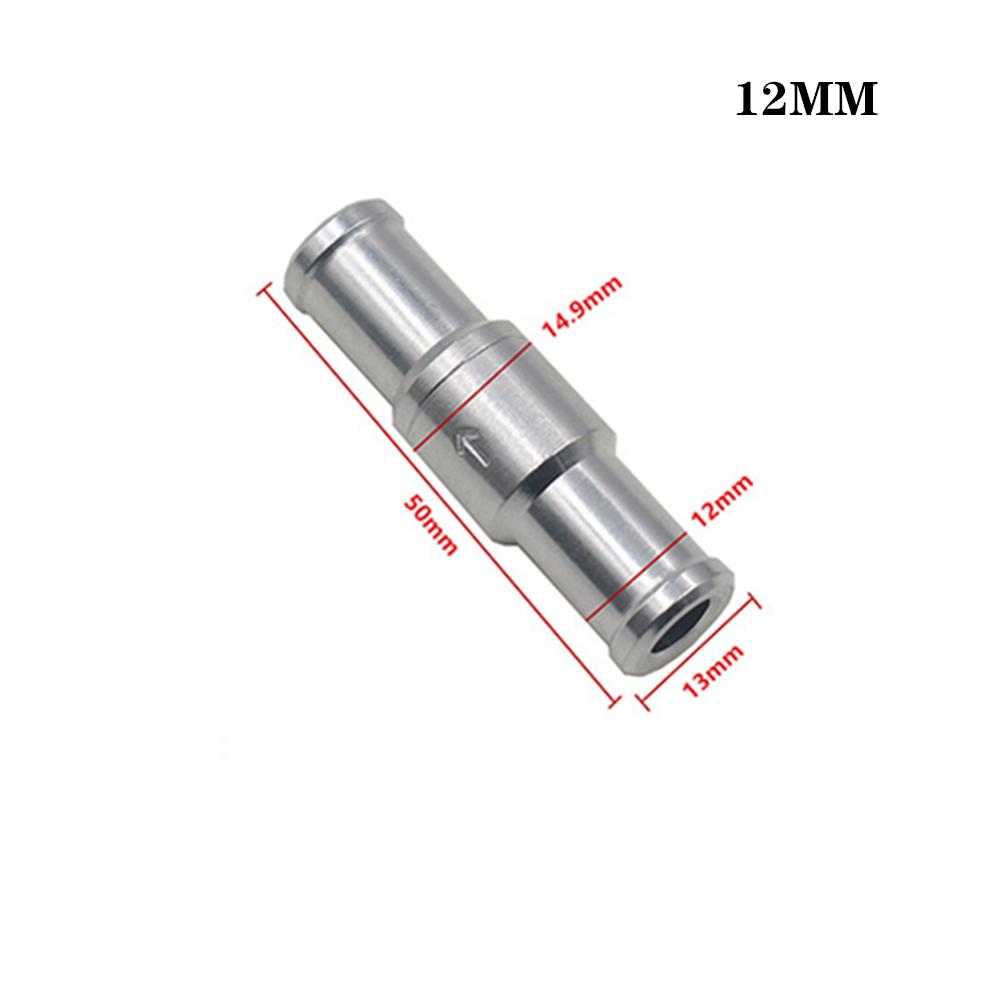 1pcs 6/8/10/12mm Aluminium Alloy One Way Fuel Non Return Check Valve Petrol Diesel for Car Automobile Helicopter Ship Motorcycle