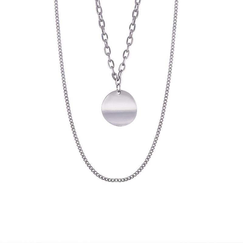 Punk Hip Hop Clavicle Chain Necklace Trend Jewelry