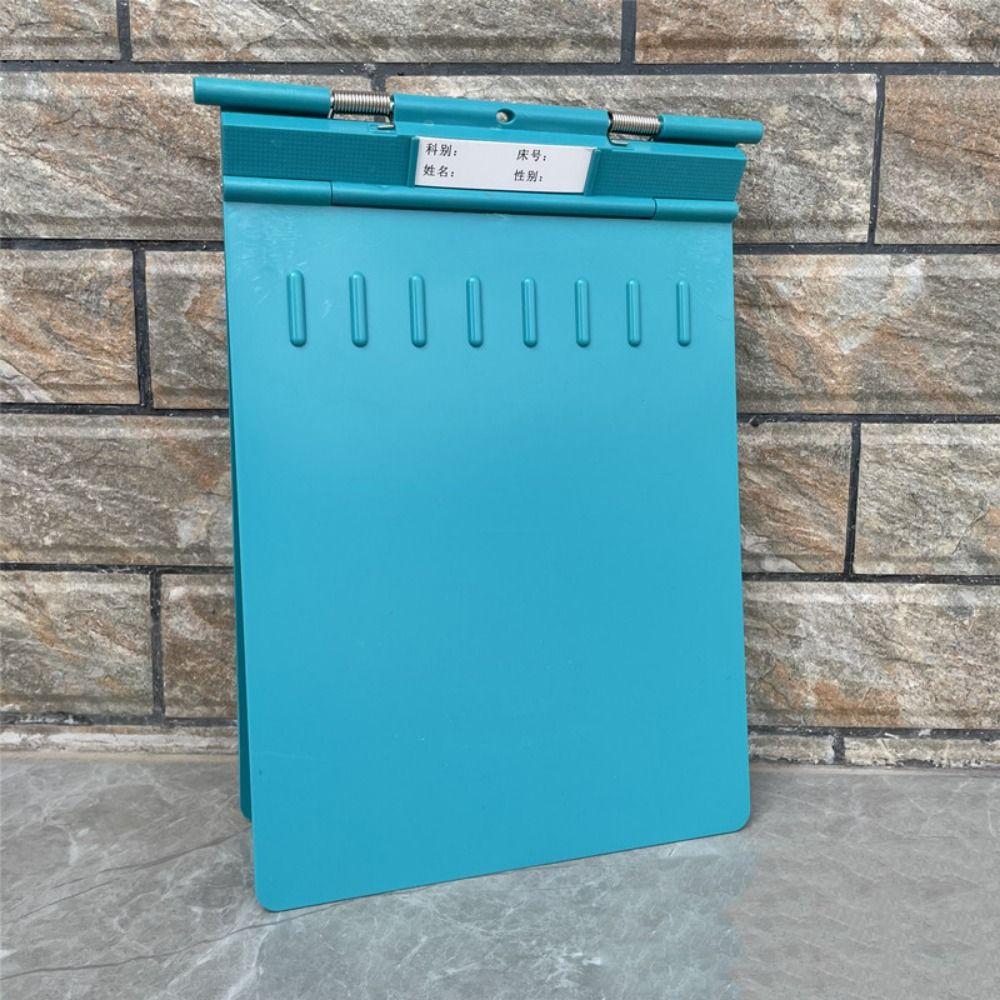 A4 Patient Folder ABS Dental Case File Folder Portable Clipboard Folder  Suitable for Schools