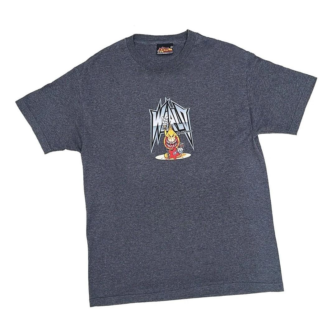 World Industries 2000 Y2k Vintage Skate Skateboard Flameboy Graphic Rare Unisex T-Shirt M
