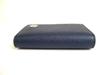 Authentic BVLGARI Navy Blue Leather BVLGARIBVLGARI 6 Pics Key Cases #9681  Refurbished
