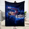 Ronaldo's Iconic Celebration Blanket Soft Warm Cozy Perfect for Livingroom Office Chair Picnics for All Seasons Playful Design