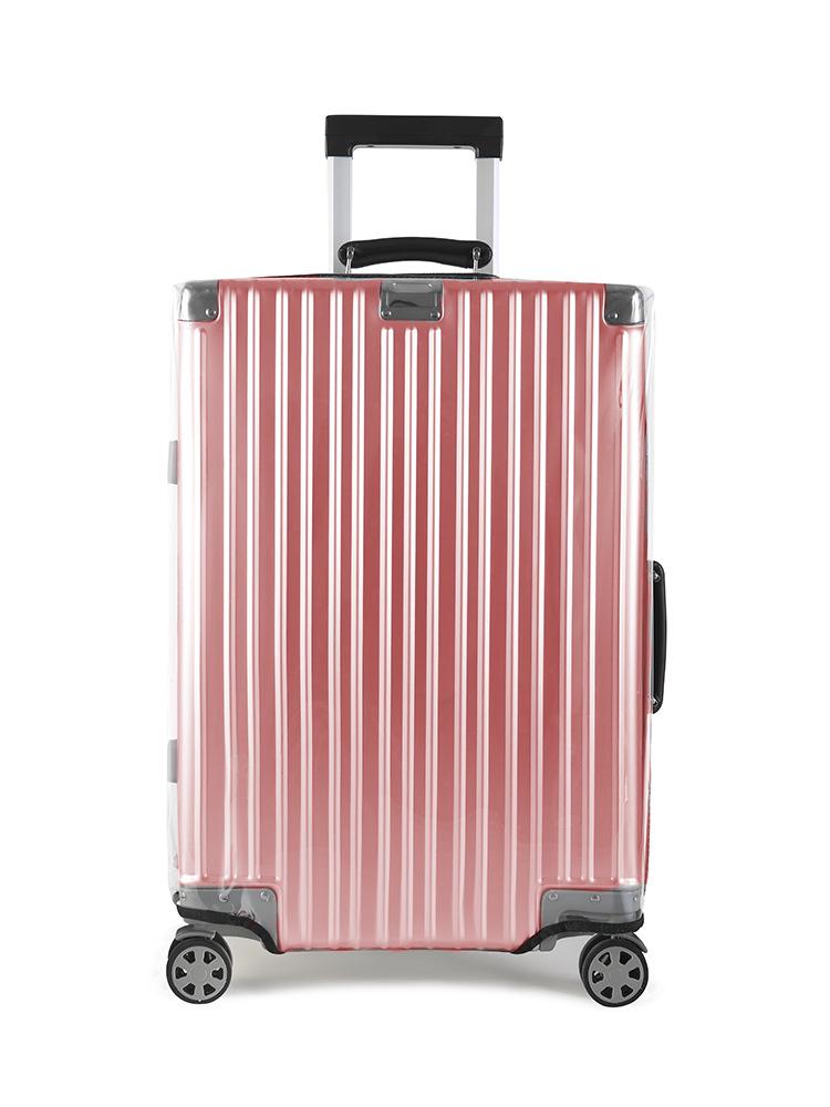 Clear Thickened Waterproof Luggage Cover for Suitcases - Dustproof Protection for 20/24/26/28 Inch Trolley Cases