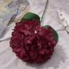 Real Touch Artificial Hydrangea Flower 27.5" Full Fake Hydrangea Flower Lifelike Faux Silk Hydrangeas for DIY Wedding Bouquet Spring Indoor