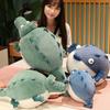 Stuffed Animal Doll Fat Body Cartoon Doll Plushie Appease Sleeping Pillow Sofa Ornament Cute Pufferfish Crocodile Plush Pillow Toy Christmas Gift