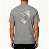 Men's Outdoor Short Sleeve T-Shirt UPF 50 Plus Sun Protection Quick Dry Stretch Fabric Lightweight Breathable Sports Fishing Shirt