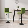 Day and Night - Day and Night Kitchen Stools 2 Pcs Light Green Velvet