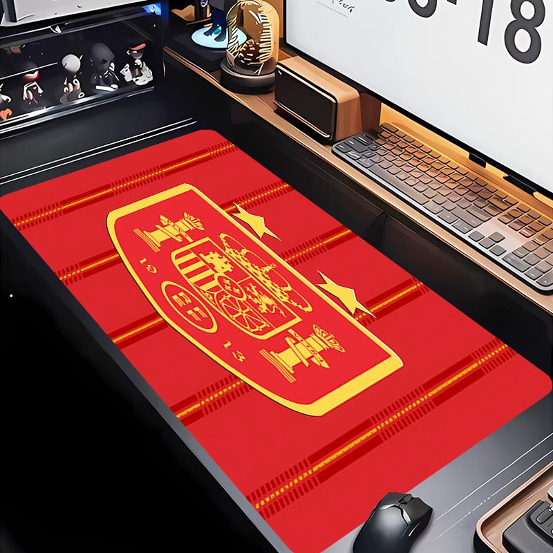 Manchester United FC logo Theme Premium Non-slip Mouse Pad with Stitched Edges,Durable Rubber Material,for Desktop & Gaming Great Gifts