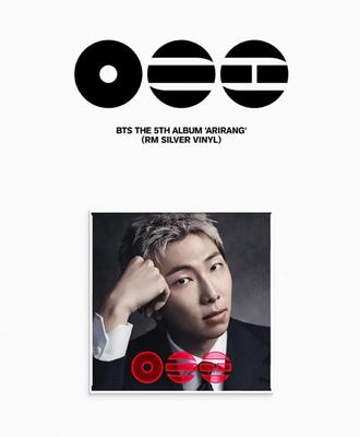 BTS (Bangtan Boys) RM Arirang Silver Vinyl