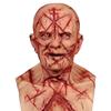 Horror Latex Mask Headgear with Scar for Halloween Party