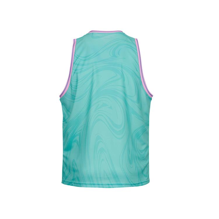 Under Armour Breathable Quick-Dry Comfortable Sleeveless Basketball Jersey Men tops Light-Green Pink-Purple 25500128-361